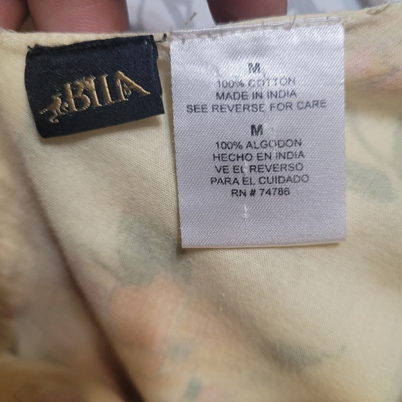 Bila Floral Maxi Dress in Pink and Cream Size M Boho - Picture 4 of 5